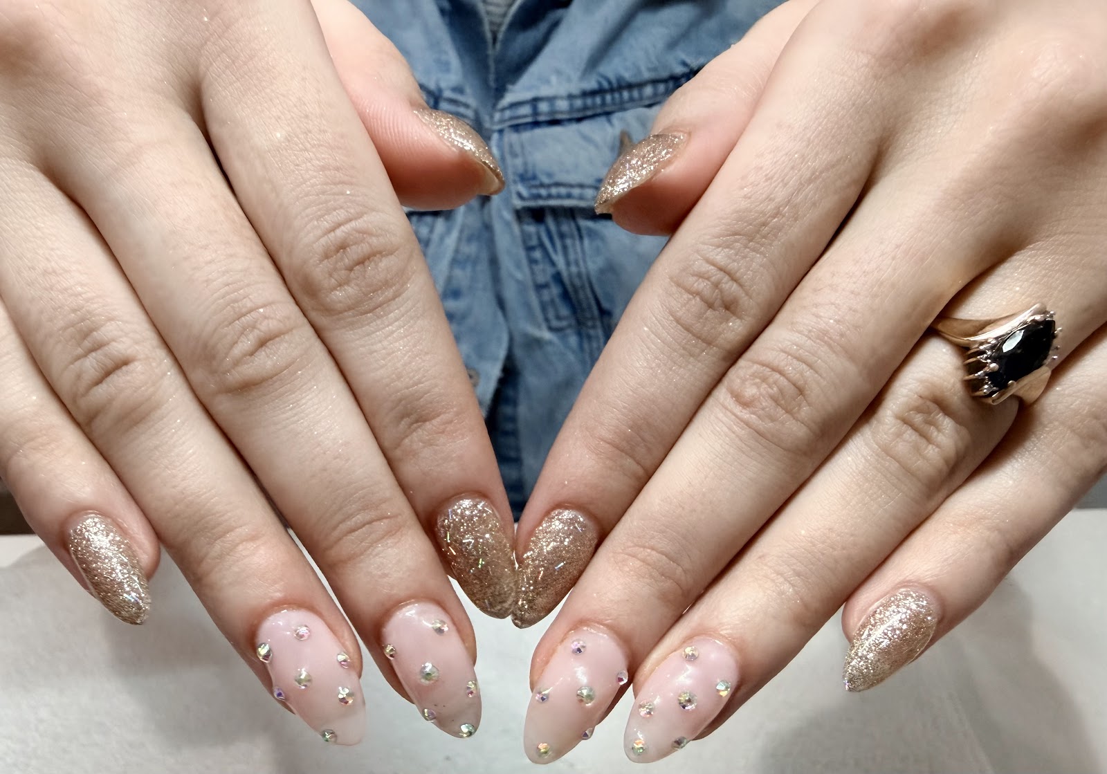 Tulip’s Salon nail work in Denver, Colorado